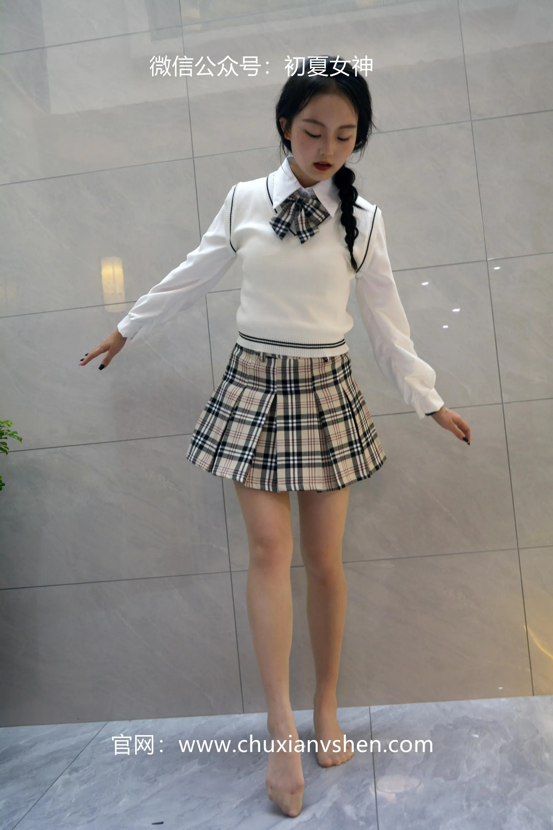 初夏女神 NO.040 双双 改良JK套 [125P]插图7